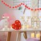 Red Heart String Lights – 8.5ft Plug-In 10 LED 3D Heart Shape Lights – Perfect for Valentine’s Day, Weddings, Parties, Home & Outdoor Décor (Red Heart Lights)